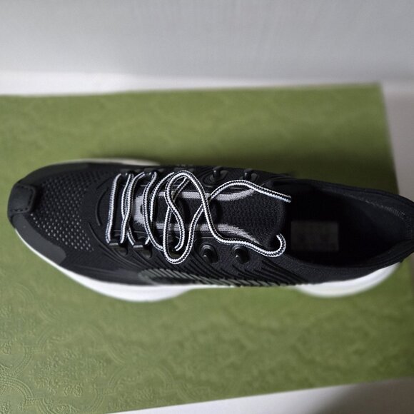 NIB Gucci Run technical knit fabric sneakers G 12.5 US 13